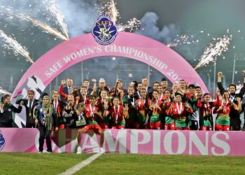 সাফ চ্যাম্পিয়নশিপে দ্বিতীয়বারের মতো শিরোপা জিতল বাংলার বাঘিনীরা